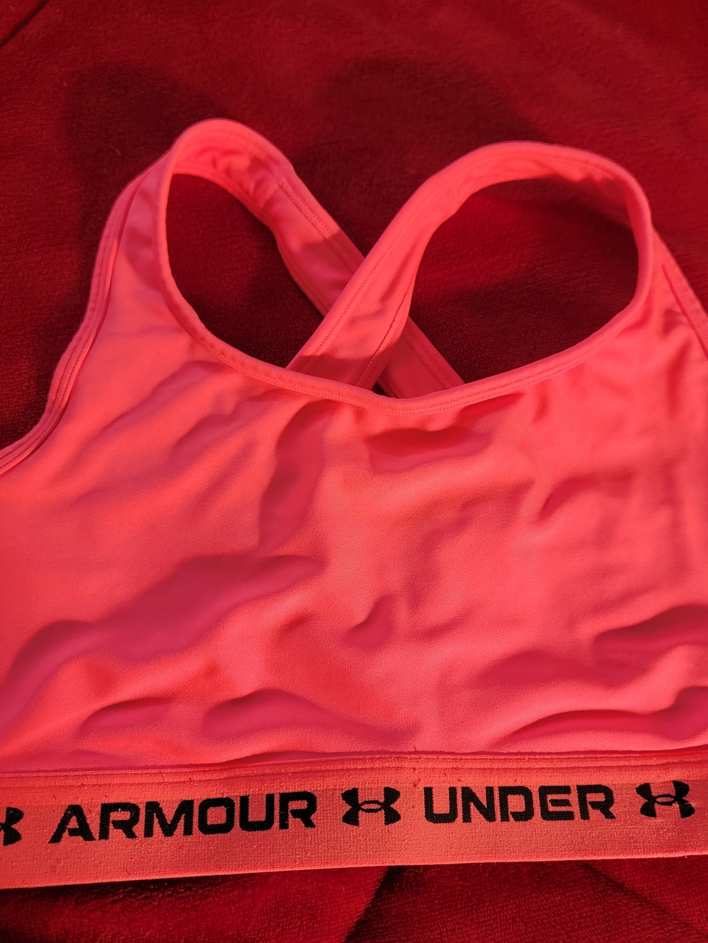 Under Armour Women's Coral Sports Bra - Medium Support